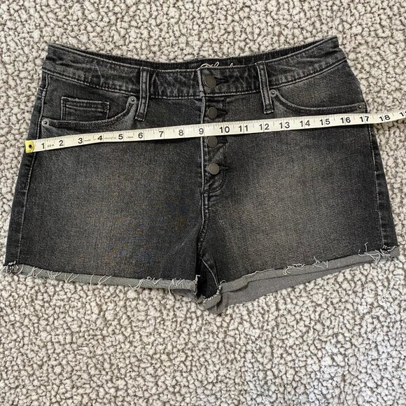Universal Thread Button Fly Shortie Shorts Size 6 - Picture 6 of 8